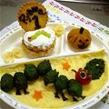 Harumaっちょ's cooksnap of when they made 誕生日ご飯☆はらぺこあおむし膳☆その２.