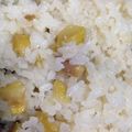 okaratan's cooksnap of when they made 茹で栗で☆モチモチおこわな栗ごはん♪.