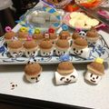はるるはるゆき's cooksnap of when they made お弁当デザート♪デコマシュマロ.