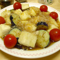 ひび稚魚's cooksnap of when they made 夏野菜と豆腐の揚げだし風.