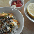 kaede0202's cooksnap of when they made キムチとほうれん草丼！.