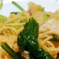 人魚姫87's cooksnap of when they made 小松菜と豚肉の冷製パスタ☆柚子胡椒味.