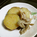 みやっちゅ's cooksnap of when they made さつまいもと舞茸の煮物.
