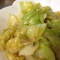 まんまーるさん's cooksnap of when they made 外葉も無駄なしレタスのオイスターソース炒.