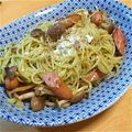 たえpon's cooksnap of when they made ニューヨークスタイルジェノベーゼパスタ.