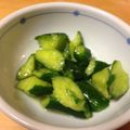 かわとぅーん's cooksnap of when they made 誰でも簡単 わさび香るキュウリ漬け.