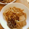 takeno5's cooksnap of when they made すき焼き風うどん.
