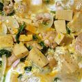 おかちゃんキッチン's cooksnap of when they made ■糖質制限■鶏肉高野豆腐卵とじ簡単ランチ.