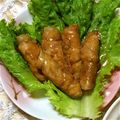 ma___111's cooksnap of when they made 肉巻きインゲンの中華風甘辛焼き.