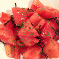 mamaぽん☆'s cooksnap of when they made 簡単美味しい☆トマトの塩こんぶ和え♪.