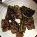suiseikun's cooksnap of when they made ピーマン肉詰め.