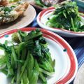 ｸﾏﾘｴ's cooksnap of when they made ほうれん草と三つ葉のお浸し.