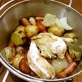 ぷちこ１９'s cooksnap of when they made ダッチオーブンで♪パパのローストチキン.