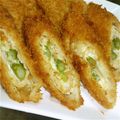 APPLEN's cooksnap of when they made チーズで美味しく！豚肉の野菜巻きフライ.