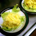 チョコあず's cooksnap of when they made さつま芋とじゃが芋のサラダ.