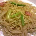 くわっくま's cooksnap of when they made 最強☆白だしパスタ.
