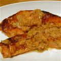 cookーMK's cooksnap of when they made 鮭のガーリック☆マヨみそ焼き.