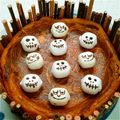 居眠り姫愛's cooksnap of when they made ハッピーハロウィン♪カボチャチーズケーキ.