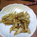 ユーロン's cooksnap of when they made これ、ごぼう？サクっとから揚げごぼう♪.