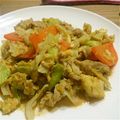 ﾊﾟｲﾅﾎﾟｰnon's cooksnap of when they made キャベツと豚肉の卵炒め.