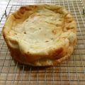 Emma＆Kimi's cooksnap of when they made ヨーグルトでスフレチーズケーキ風♡.