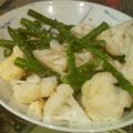 風来坊♪'s cooksnap of when they made すごくおいしいダイエット！カリフラワーとアスパラのガーリックマヨ炒め.