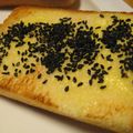 リラシャン's cooksnap of when they made ごまマヨトースト.