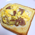 あやママ99's cooksnap of when they made 卵ふわふわ! トースト☆.