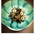 JennyAnersson's cooksnap of when they made ヘルシー！なすとちくわのからし和え！.