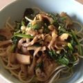 YuMy84's cooksnap of when they made 簡単！和風キノコ パスタ.