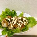 komutatata's cooksnap of when they made たこ焼きじゃないよ！カレーだよ♬.