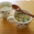 ○かづこ○'s cooksnap of when they made ♦とろりまろやか豆乳クリームチャウダー.