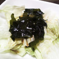 ムーミン谷のmee's cooksnap of when they made レタスと海藻の和風サラダ.