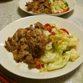 時花菜's cooksnap of when they made カフェ飯風♪ランチに〜しょうが焼き丼.