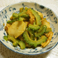 時花菜's cooksnap of when they made ゴーヤと油揚げの味噌炒め.