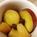 わしちょ's cooksnap of when they made 子供大好き！サツマイモとりんごの煮物.