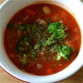 とみよこ's cooksnap of when they made 体ぽっかぽか♡野菜たっぷりミネストローネ.