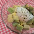 由起丸's cooksnap of when they made ☆アボカド　with　温泉卵☆.