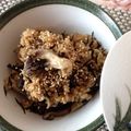 RinnnnnnNe's cooksnap of when they made 簡単舞茸☆麦入り炊き込みご飯.
