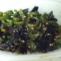 max34's cooksnap of when they made 簡単!!ピーマン炒め.