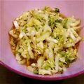 ももfam's cooksnap of when they made モリモリ白菜サラダ.