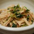 あずちもも's cooksnap of when they made さっぱり☆鶏むね肉と三つ葉の梅干和え.