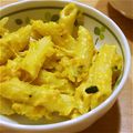halcoママ's cooksnap of when they made 歯応えがたまらん！ペンネ＆かぼちゃサラダ.
