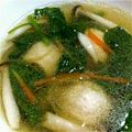 riseshun's cooksnap of when they made たっぷり野菜と鶏団子の中華スープ♪.