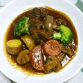 Haru Haru's cooksnap of when they made 圧力鍋でとろとろテールシチュー.