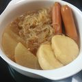 nora（¨）'s cooksnap of when they made 大根・じゃが芋・がんものおでん風煮.