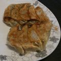hanaor's cooksnap of when they made ズッキーニとツナでも餃子♪話題のアレで.