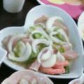 あみ1011's cooksnap of when they made ☆簡単☆生ハムマリネ.