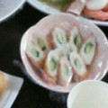 あみ1011's cooksnap of when they made ちくわ梅しそきゅうり～.