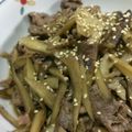 masu1004's cooksnap of when they made 牛肉とごぼうのしぐれ煮～おつまみにも～.